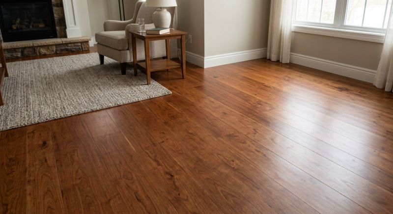 Cherry Floor Installation in Crowley, TX