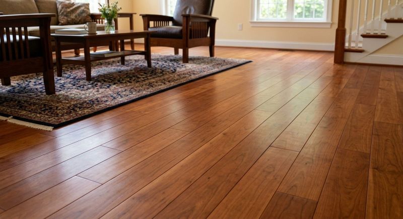 Cherry Floor Installation in Haltom City, TX