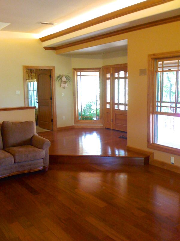 Cherry Floor Installation in Justin, TX