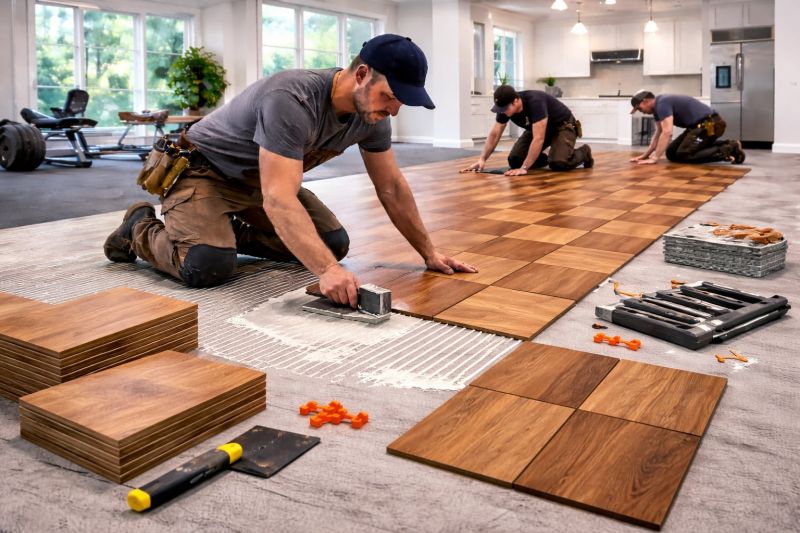 Hardwood Floor Installation in Cresson, TX