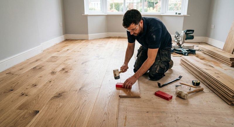 Hardwood Floor Installation in Haltom City, TX