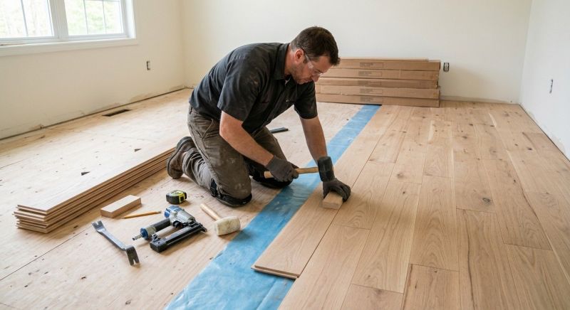 Hardwood Floor Installation in Southlake, TX