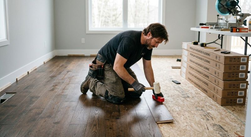 Hardwood Floor Installation in Weatherford, TX