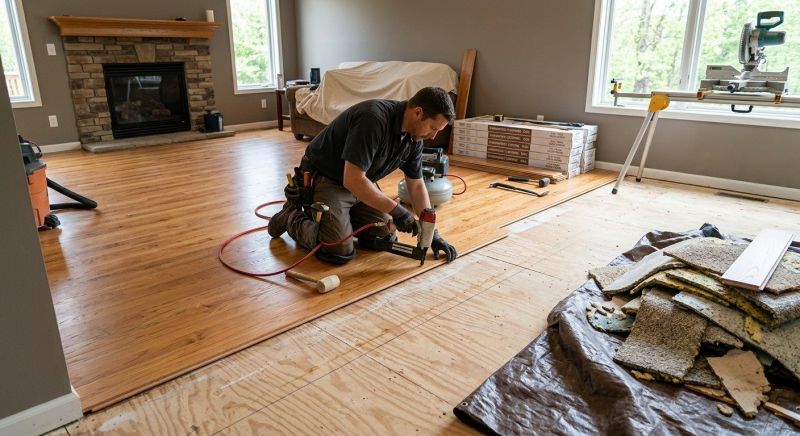 Hardwood Replacement in Bedford, TX