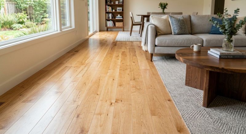 Maple Flooring Installation in Wise County, TX