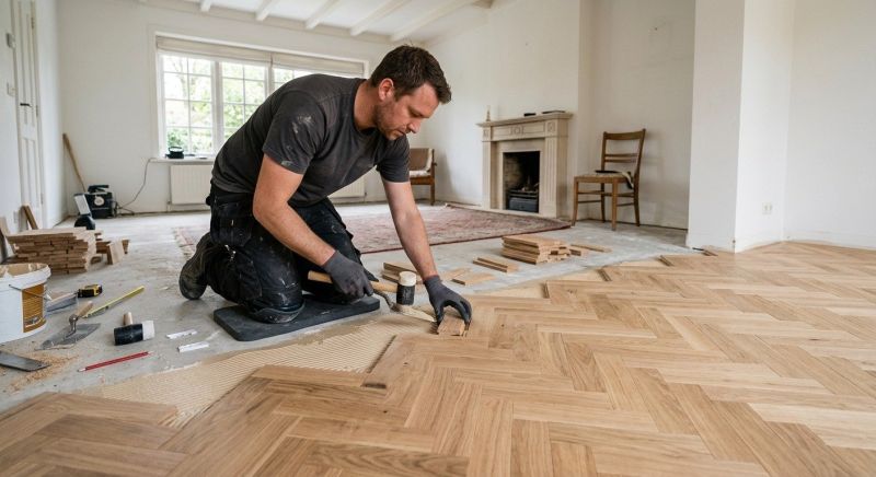 Parquet Flooring Installation in Azle, TX