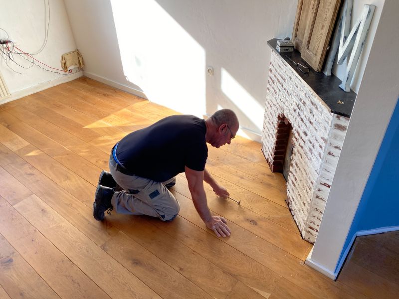 Pine Floor Installation in Azle, TX