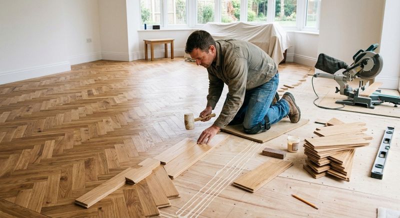 Plank Floor Installation in Azle, TX