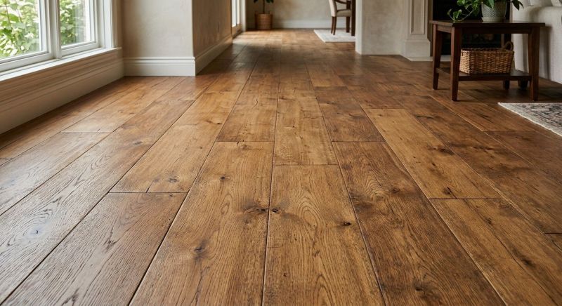 Wide Plank Floor Installation in Azle, TX