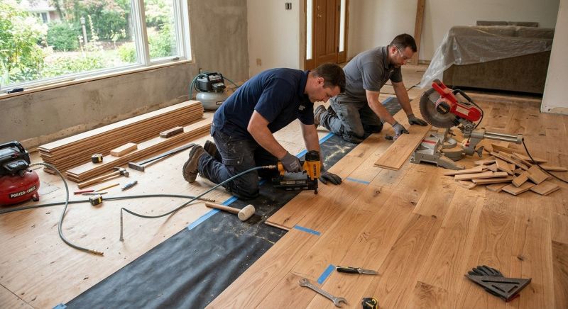 Wood Flooring Installation in Keller, TX
