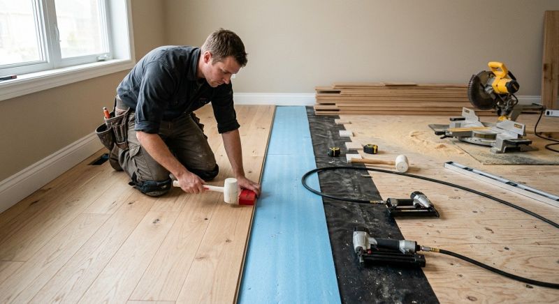 Wood Flooring Installation in Rhome, TX